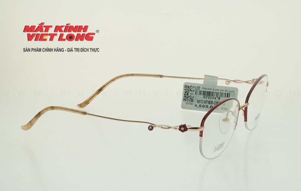 GỌNG KÍNH MITO MT1835-C06B 52-17