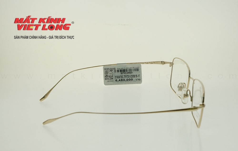 GỌNG KÍNH TITANTEC TF1731-C01B 55-17