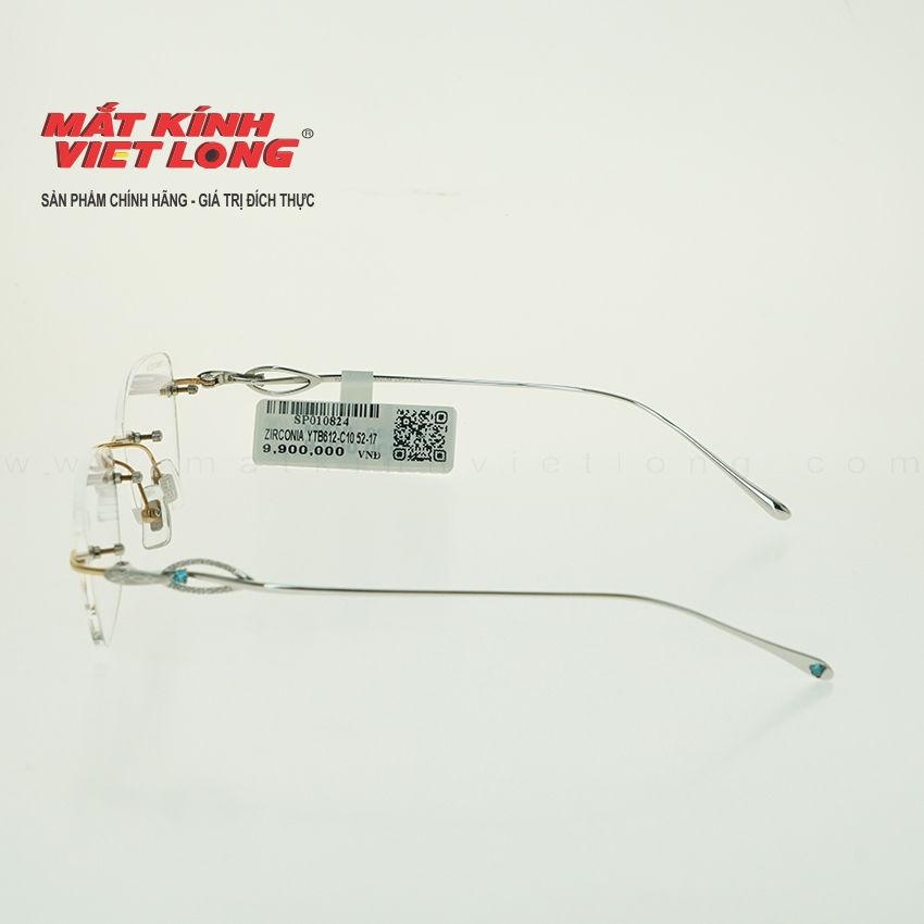 GỌNG KÍNH MKVL ZIRCONIA YTB612-C10 52-17