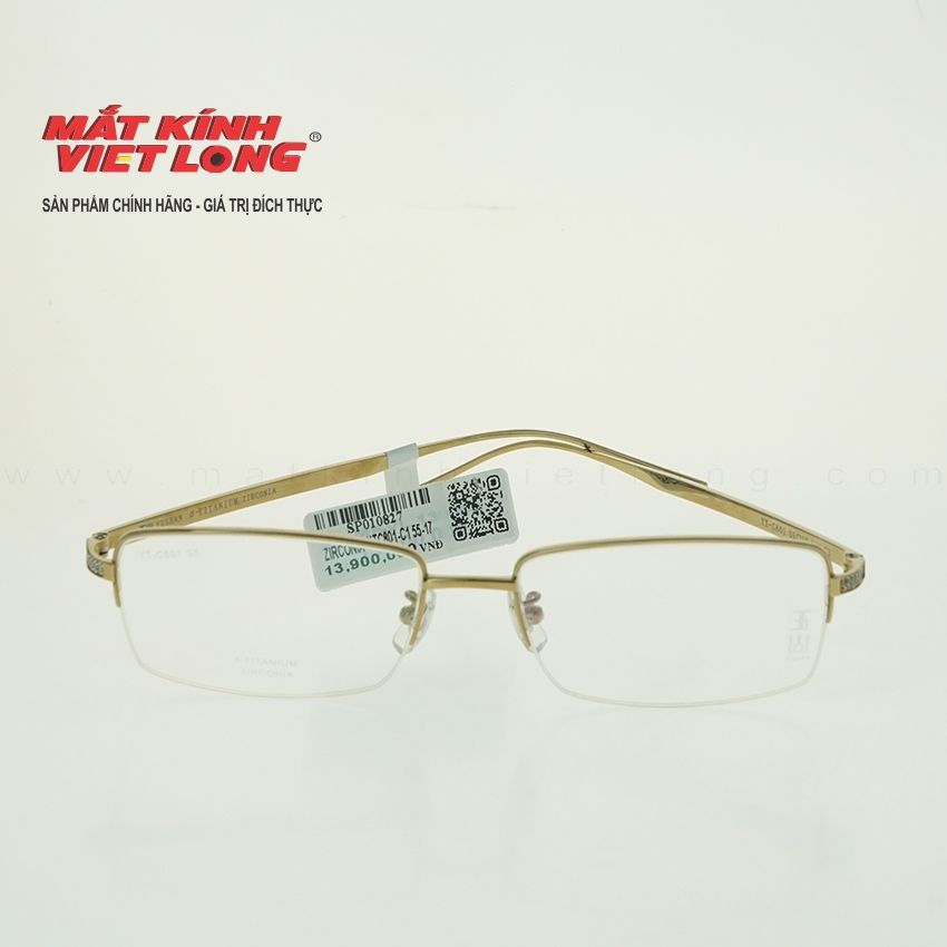 GỌNG KÍNH MKVL ZIRCONIA YTC801-C1 55-17