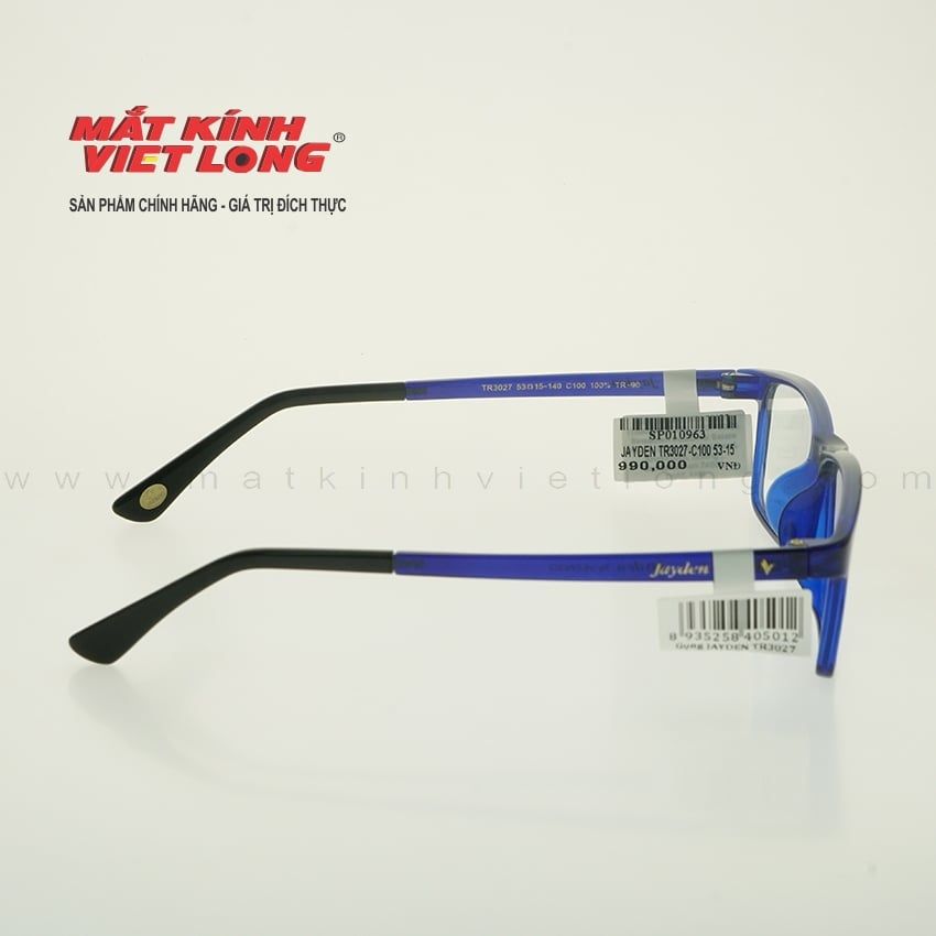 GỌNG KÍNH JAYDEN TR3027-C100 53-15