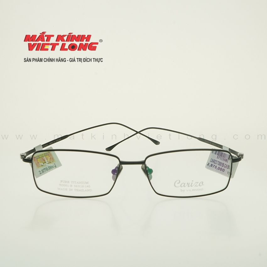  GỌNG KÍNH CARIZO TI3001B-C4 56-16 