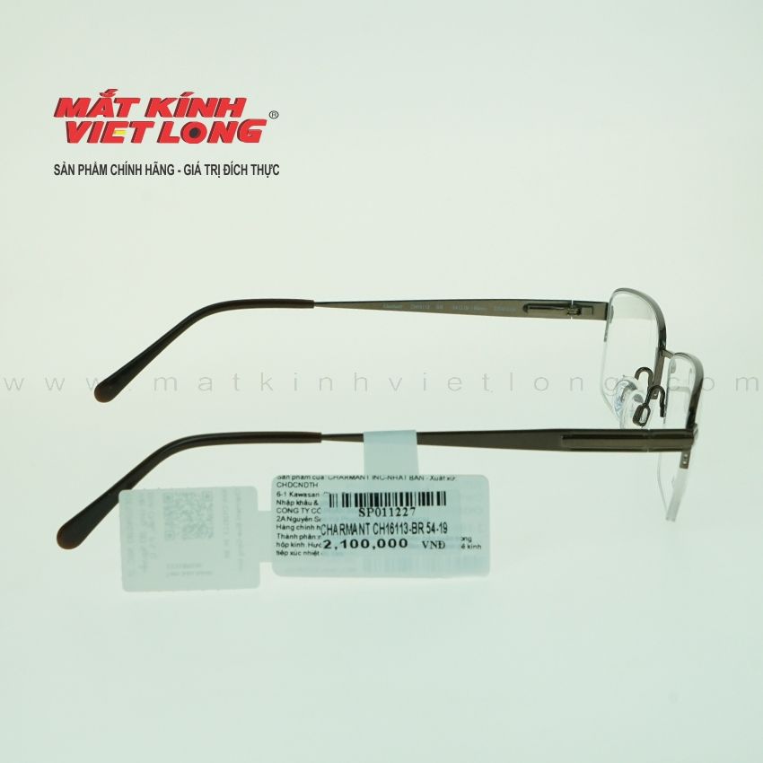 GỌNG KÍNH CHARMANT CH16113-BR 54-19