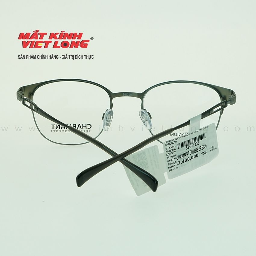 GỌNG KÍNH CHARMANT CH12326-GR 50-20