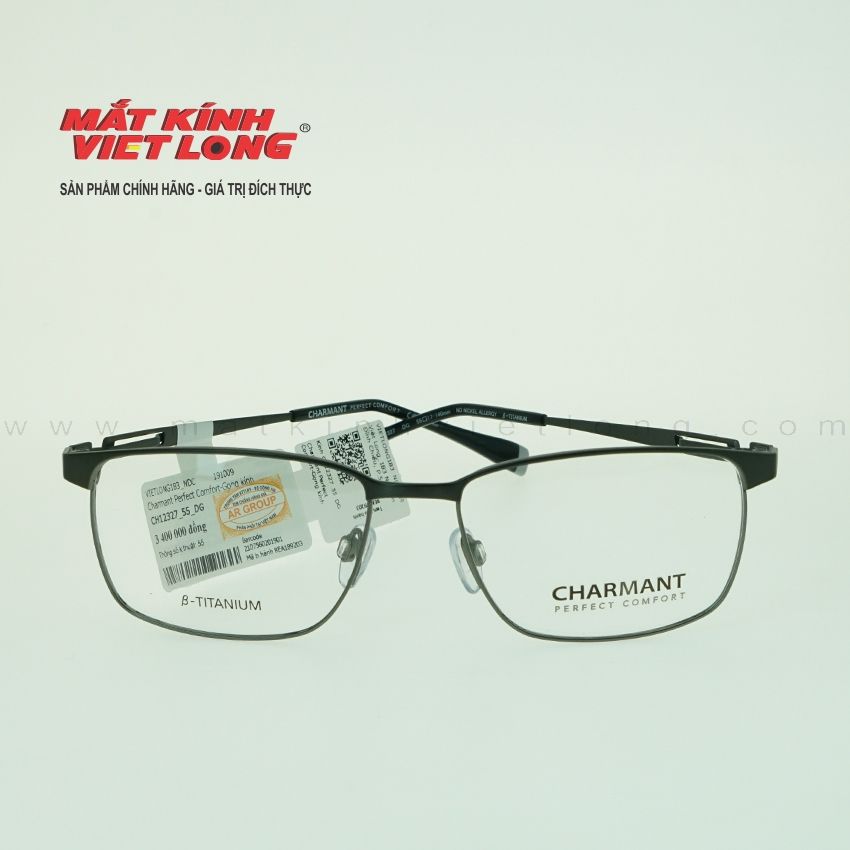 GỌNG KÍNH CHARMANT CH12327-DG 55-17