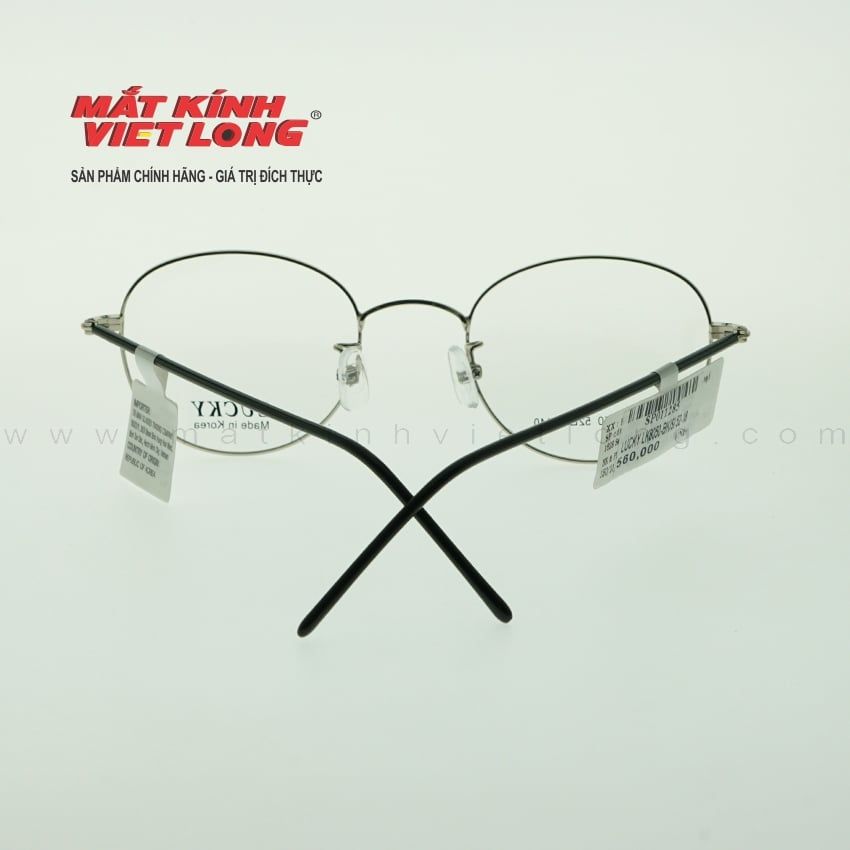GỌNG KÍNH LUCKY LK8050-BK/SI 52-18