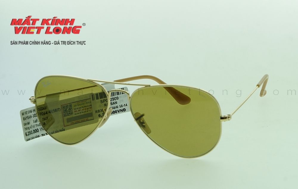  KÍNH MÁT RAYBAN RB3025-9064/4I 58-14 