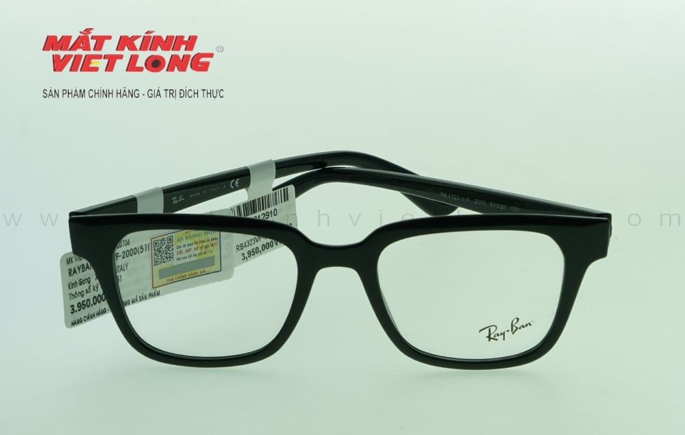  GỌNG KÍNH RAYBAN RB4323VF-2000 51-20 