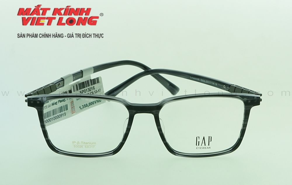 GỌNG KÍNH GAP S3026-C8 53-17