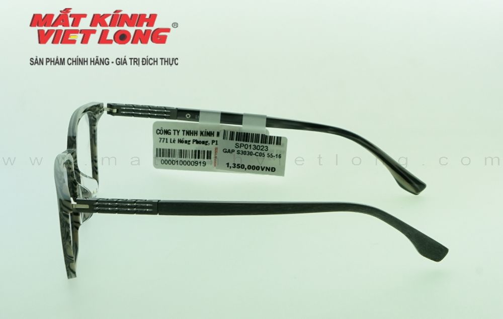  GỌNG KÍNH GAP S3030-C05 55-16 