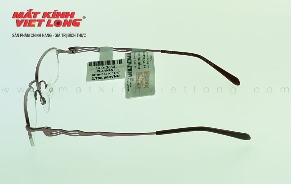 GỌNG KÍNH CHARMANT CH10453-PK 51-17