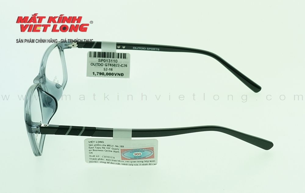 GỌNG KÍNH OUTDO GT65022-C26 52-16