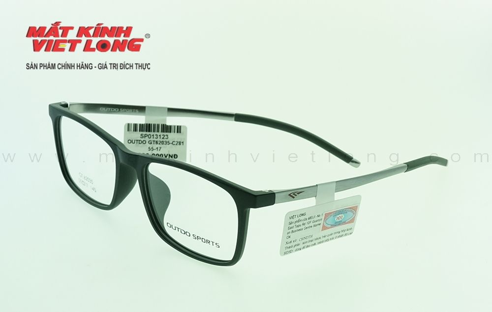 GỌNG KÍNH OUTDO GT62035-C281 55-17