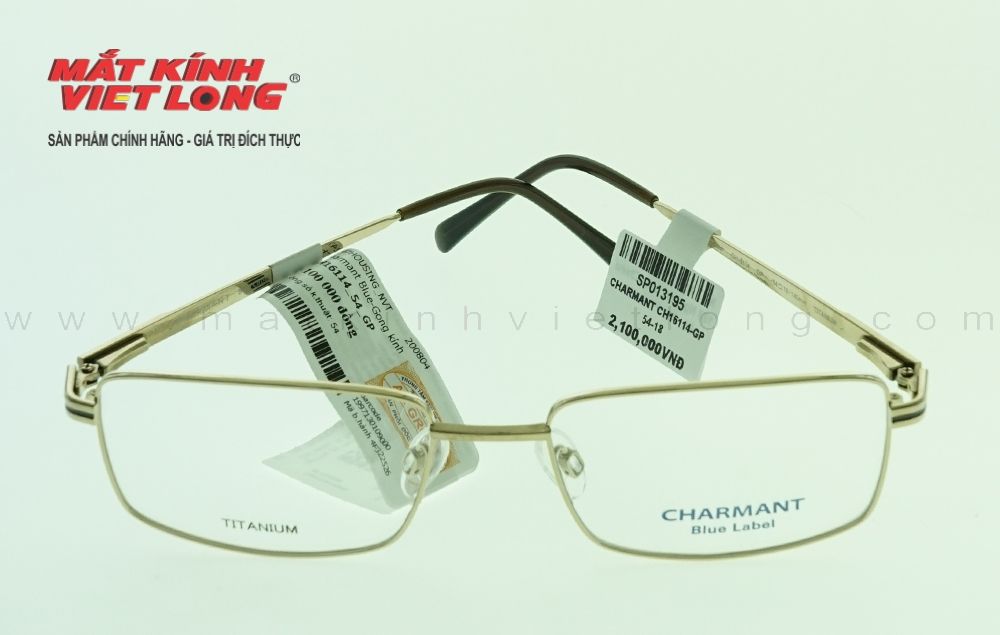  GỌNG KÍNH CHARMANT CH16114-GP 54-18 