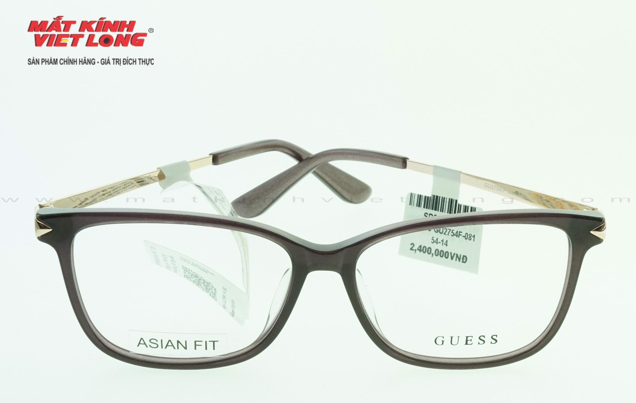  GỌNG KÍNH GUESS GU2754F-081 54-14 