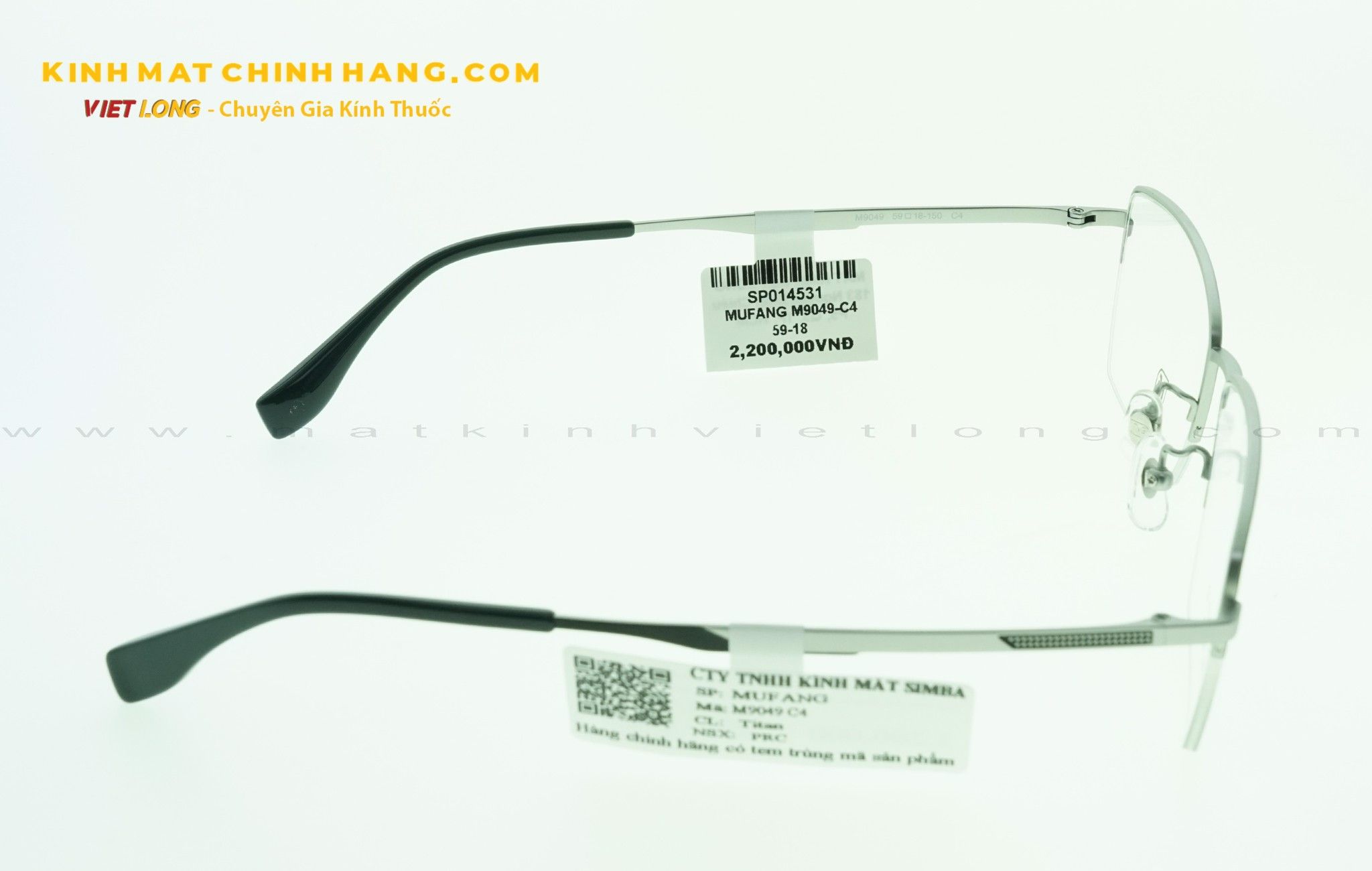  GỌNG KÍNH MUFANG M9049-C4 59-18 