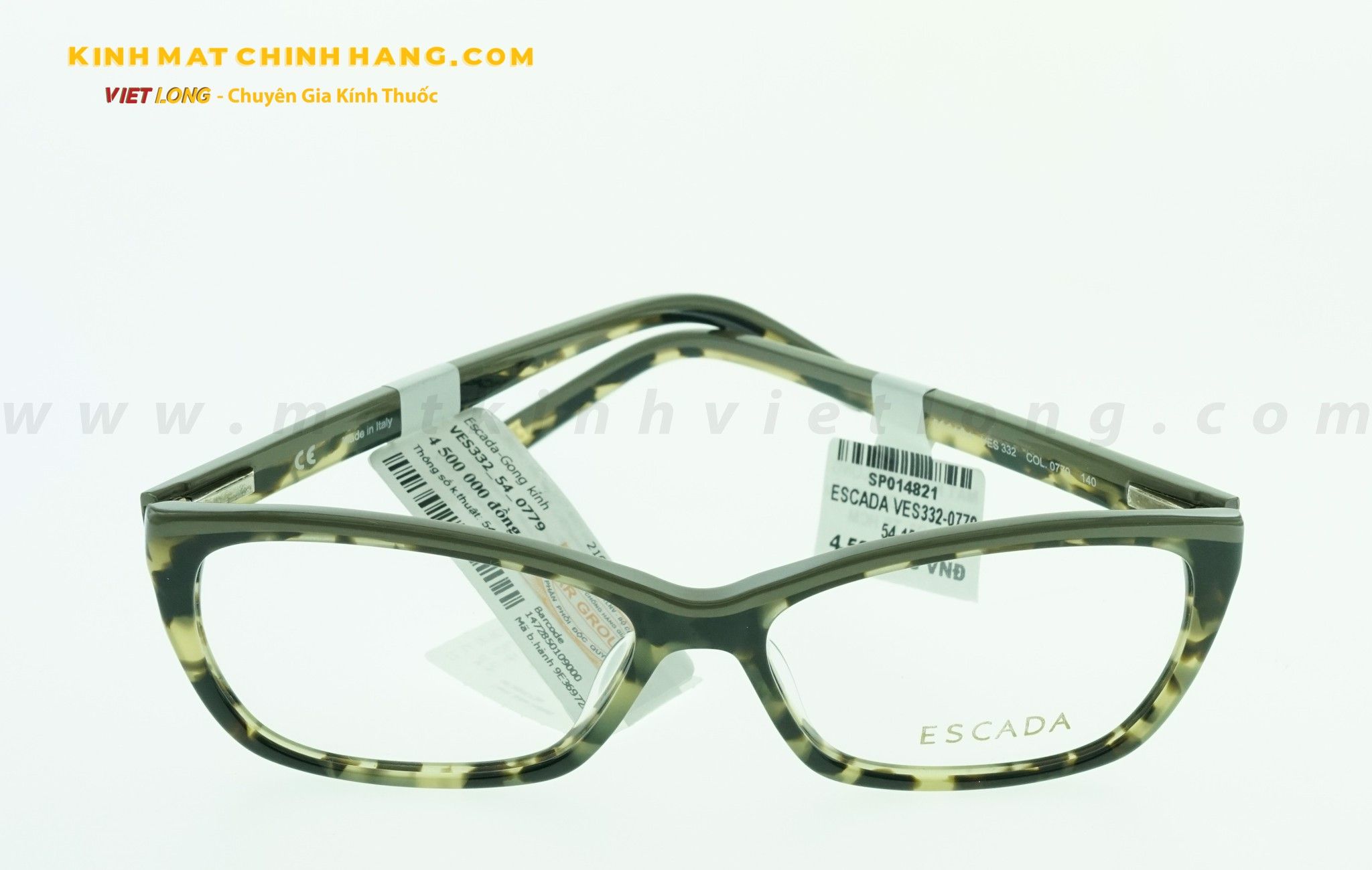  GỌNG KÍNH ESCADA VES332-0779 54-15 