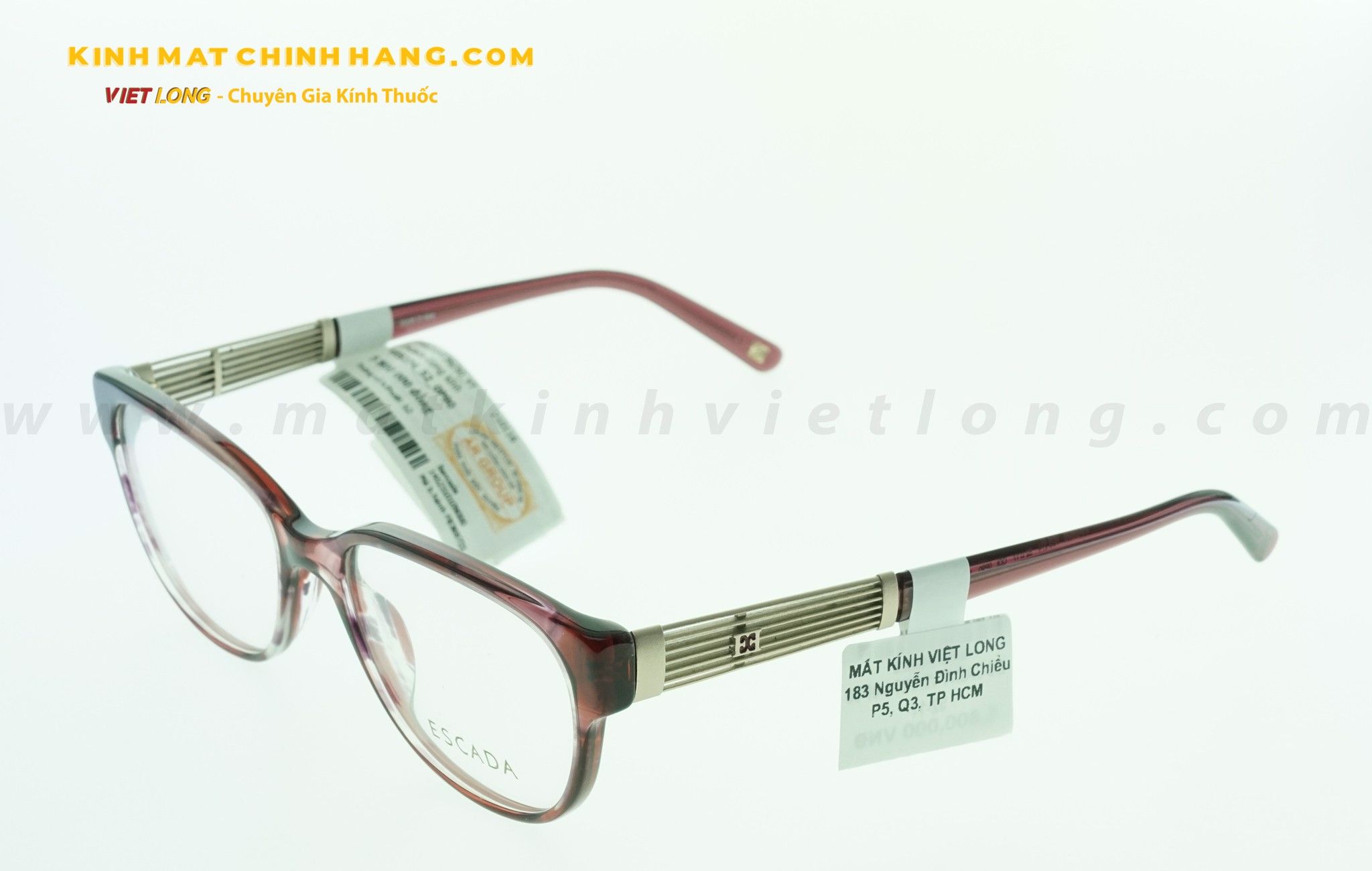  GỌNG KÍNH ESCADA VES274-0P90 52-17 