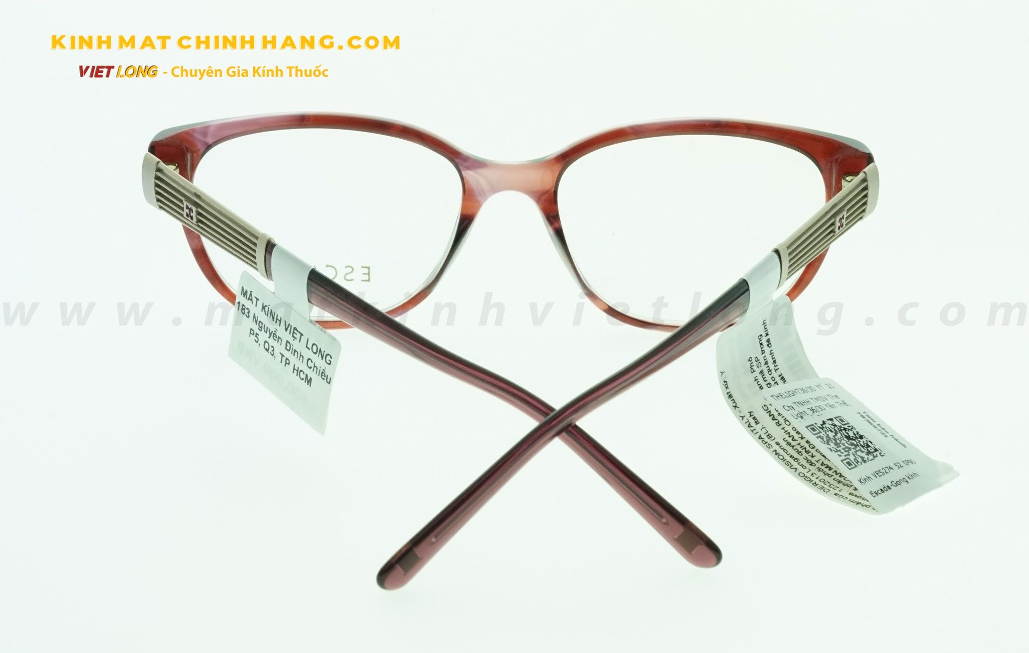  GỌNG KÍNH ESCADA VES274-0P90 52-17 