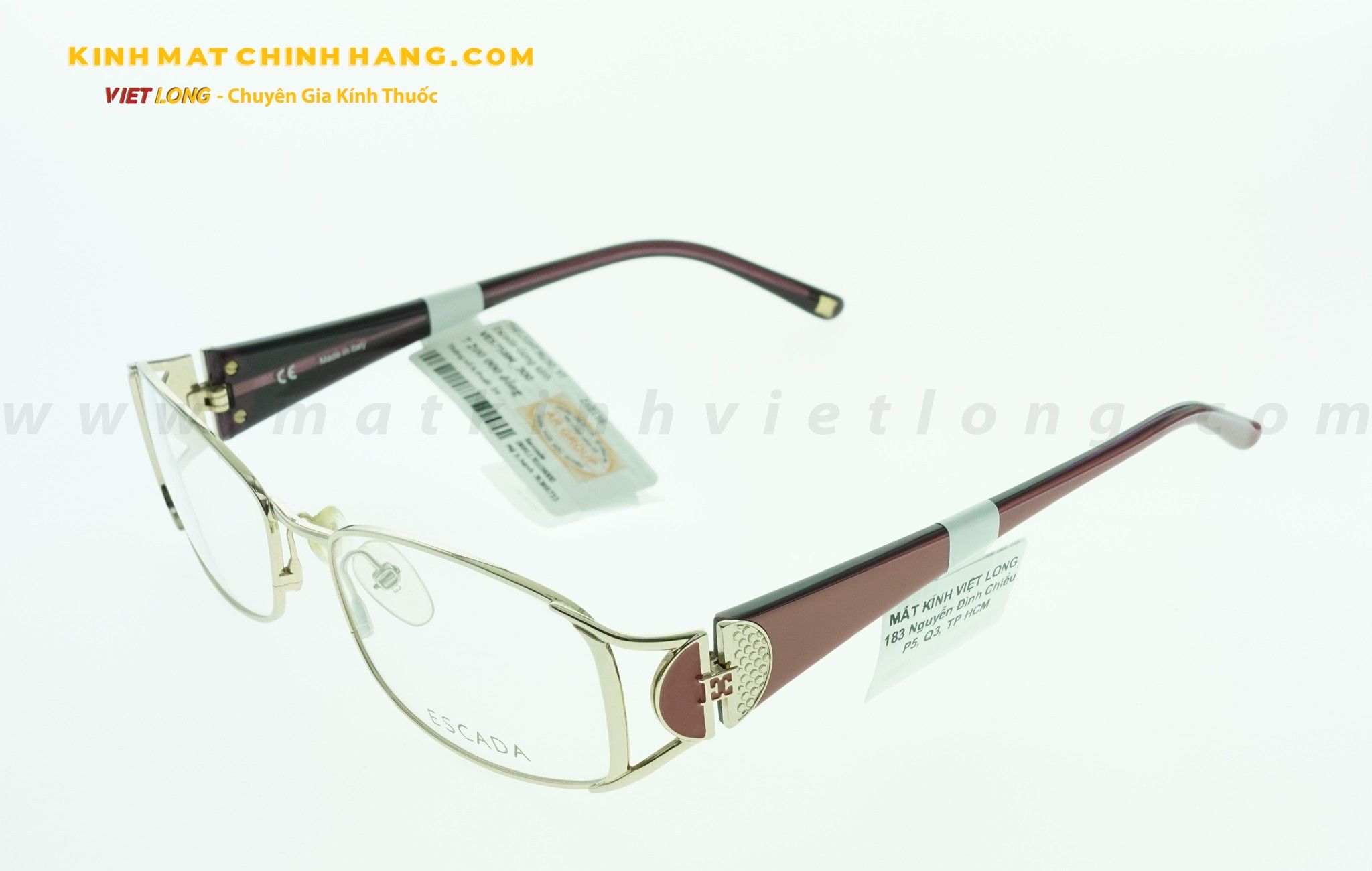  GỌNG KÍNH ESCADA VES758-0300 54-17 