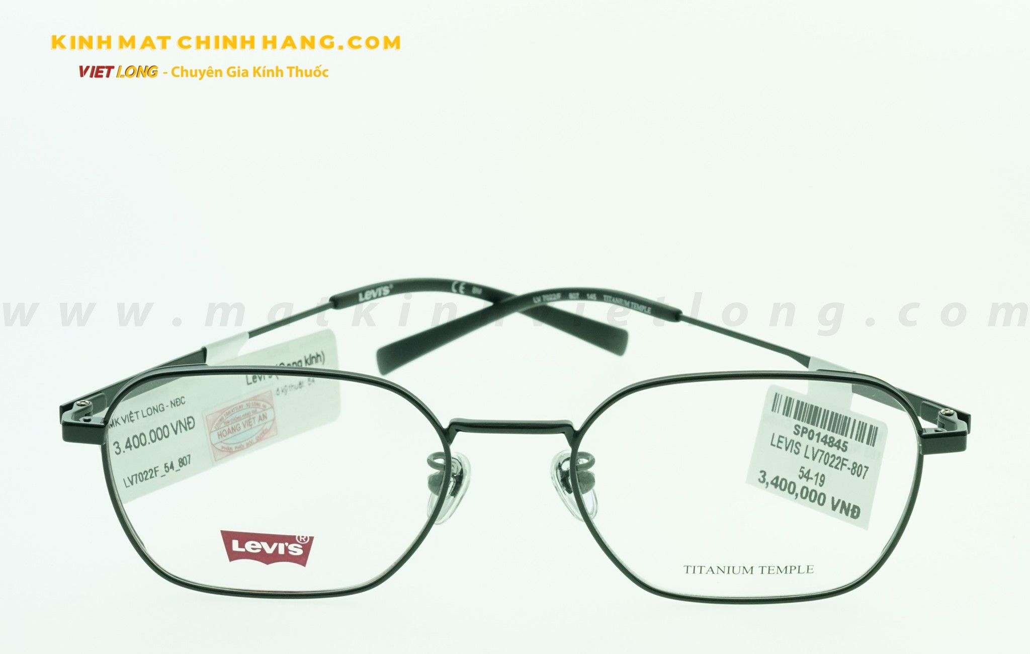  GỌNG KÍNH LEVIS LV7022F-807 54-19 