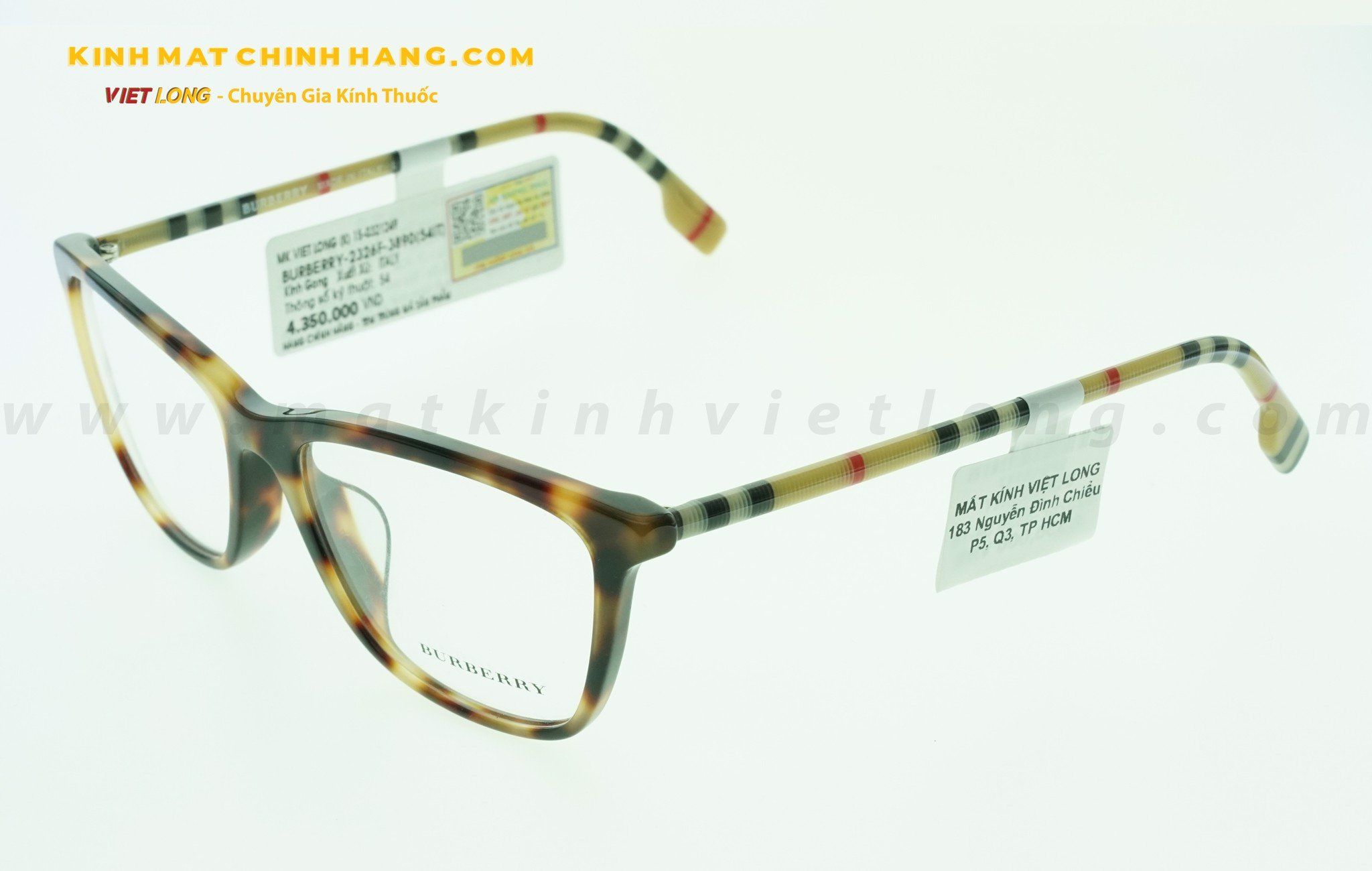  GỌNG KÍNH BURBERRY B2326F-3890 54-16 