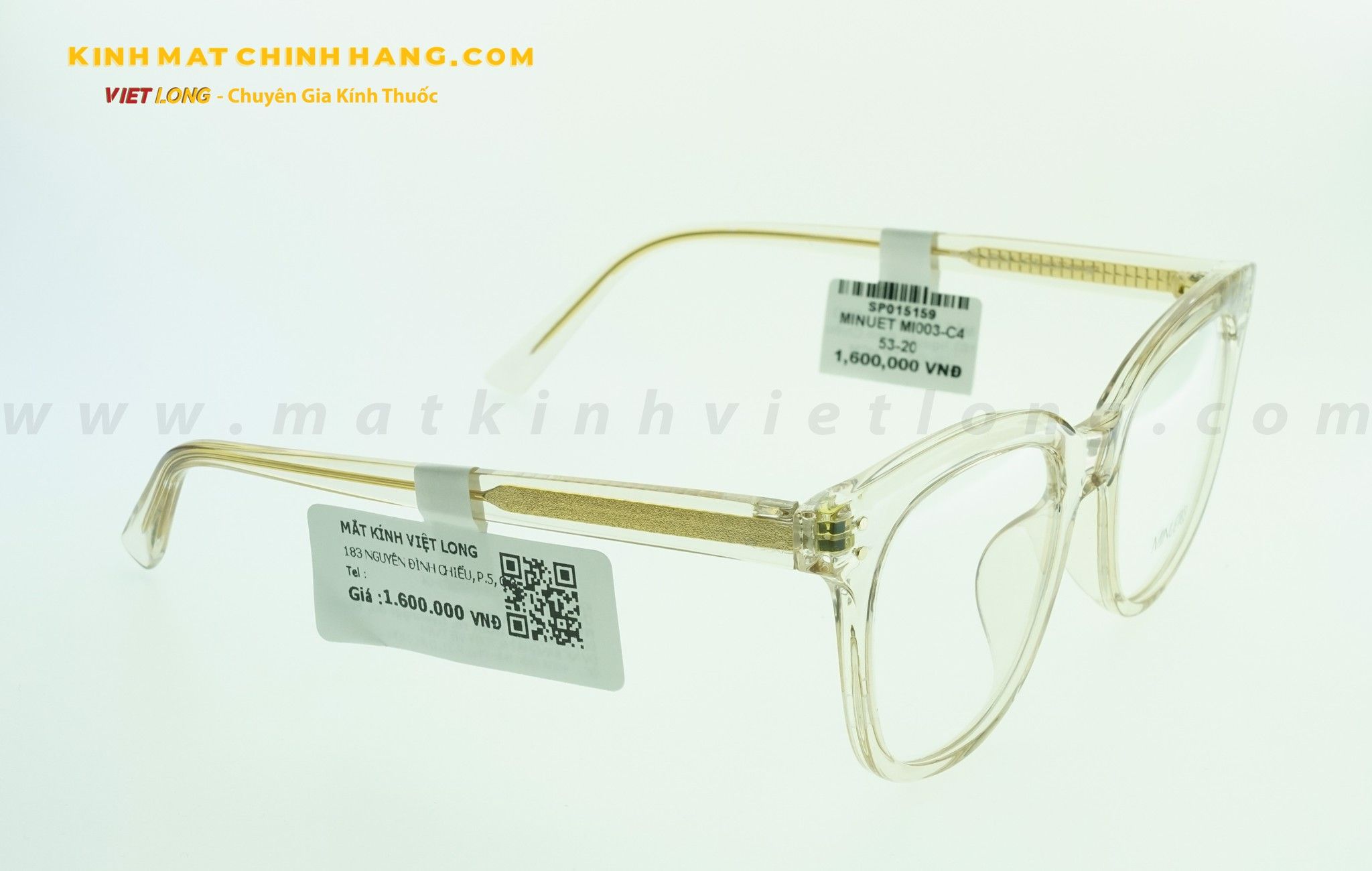  GỌNG KÍNH MINUET MI003-C4 53-20 