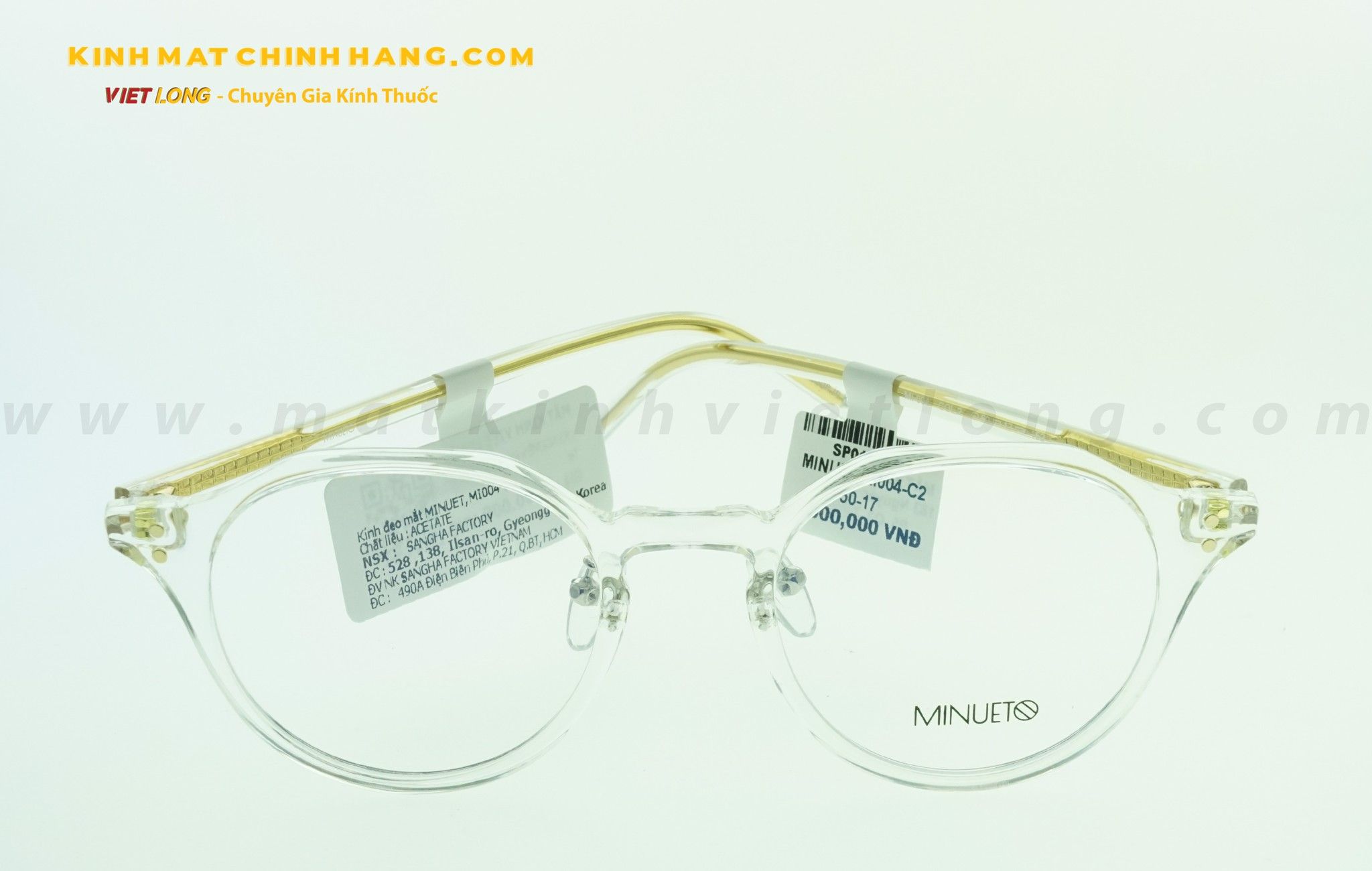  GỌNG KÍNH MINUET MI004-C2 50-17 