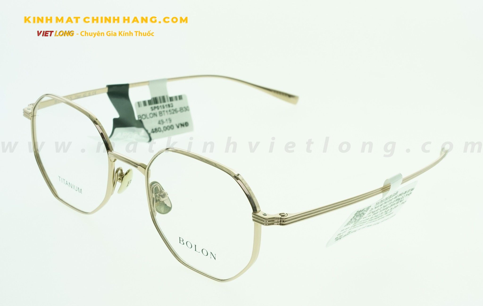  GỌNG KÍNH BOLON BT1526-B30 49-19 