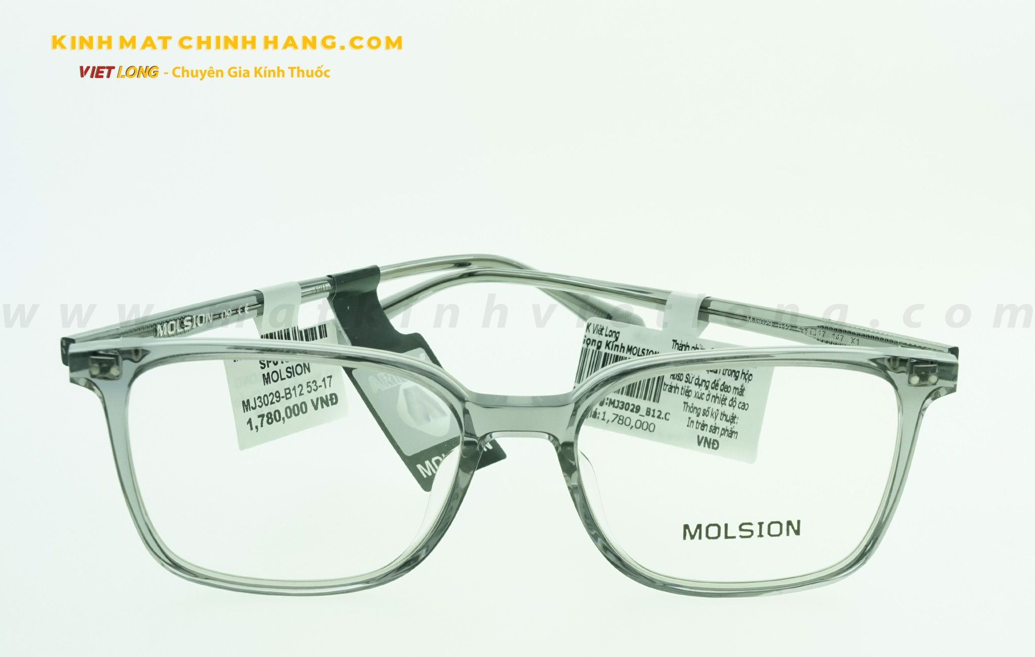  GỌNG KÍNH MOLSION MJ3029-B12 53-17 