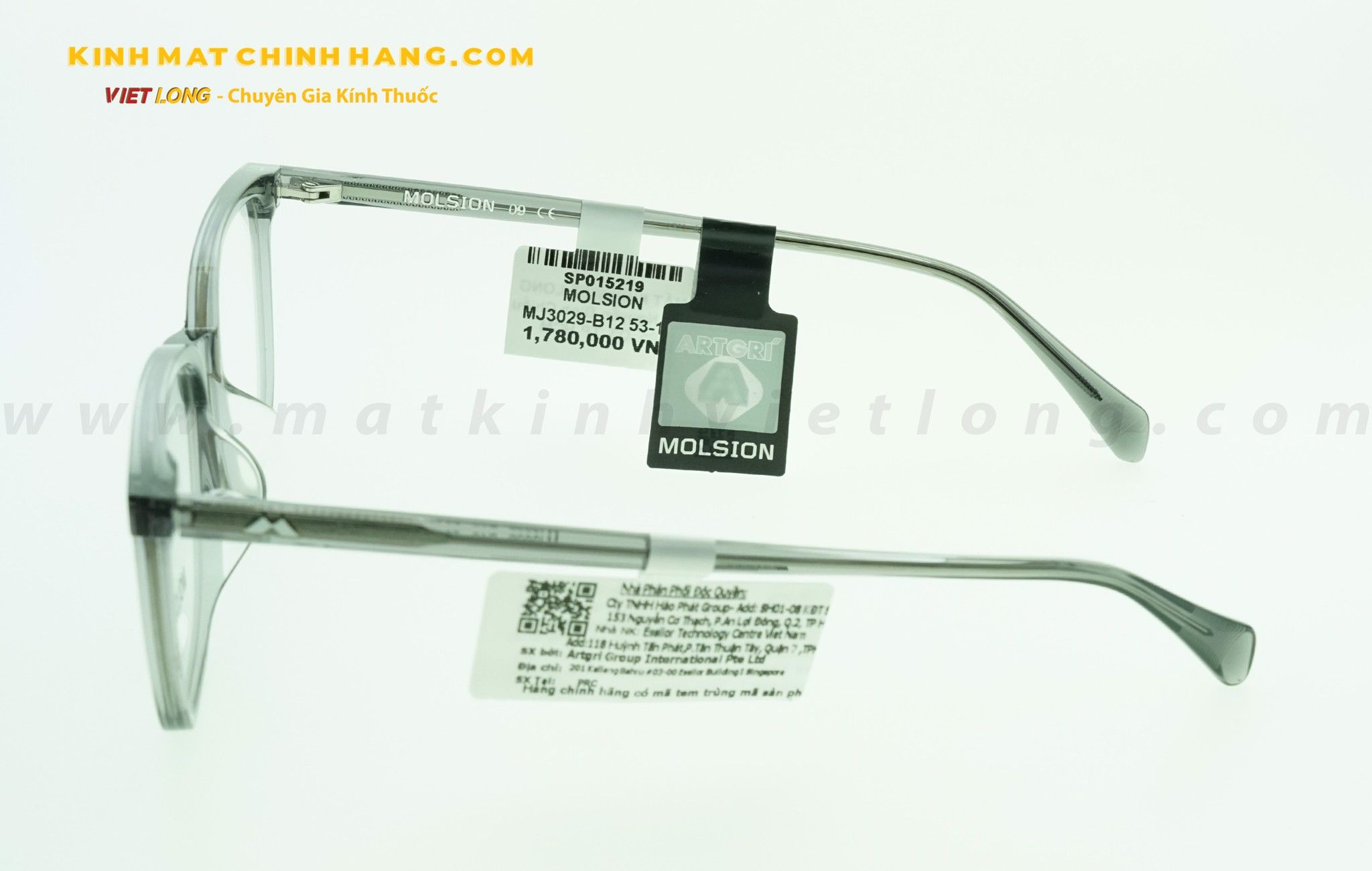  GỌNG KÍNH MOLSION MJ3029-B12 53-17 