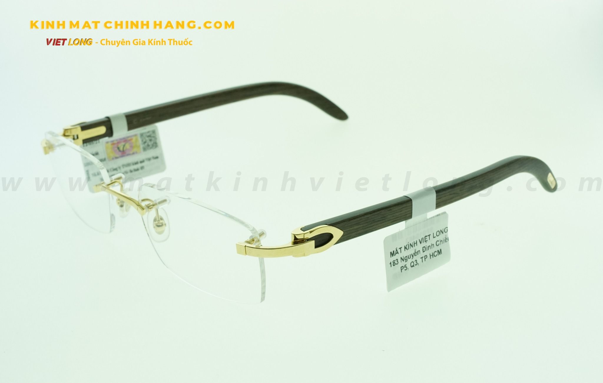  GỌNG KÍNH CARTIER CT0052O-005 53-18 