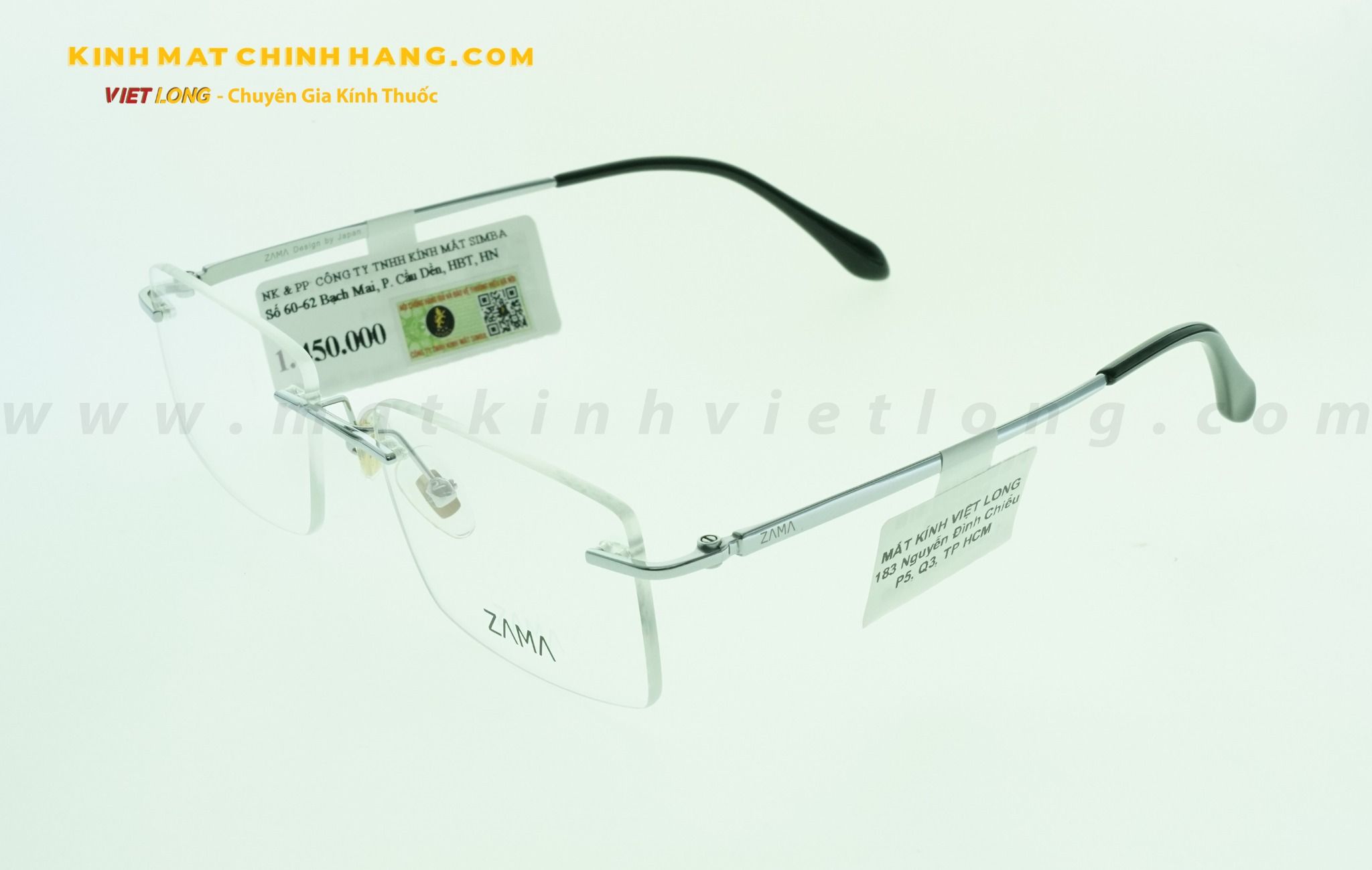 GỌNG KÍNH ZAMA ZB80158-C04 54-18