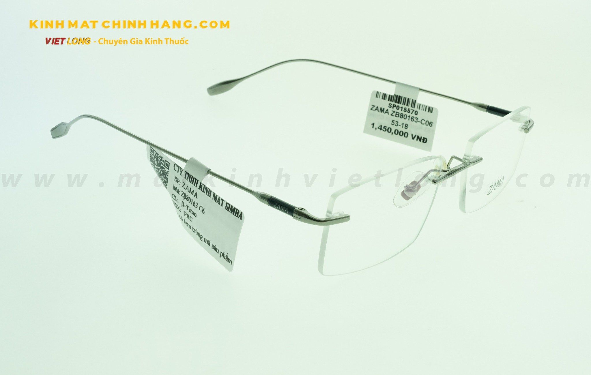 GỌNG KÍNH ZAMA ZB80163-C06 53-18
