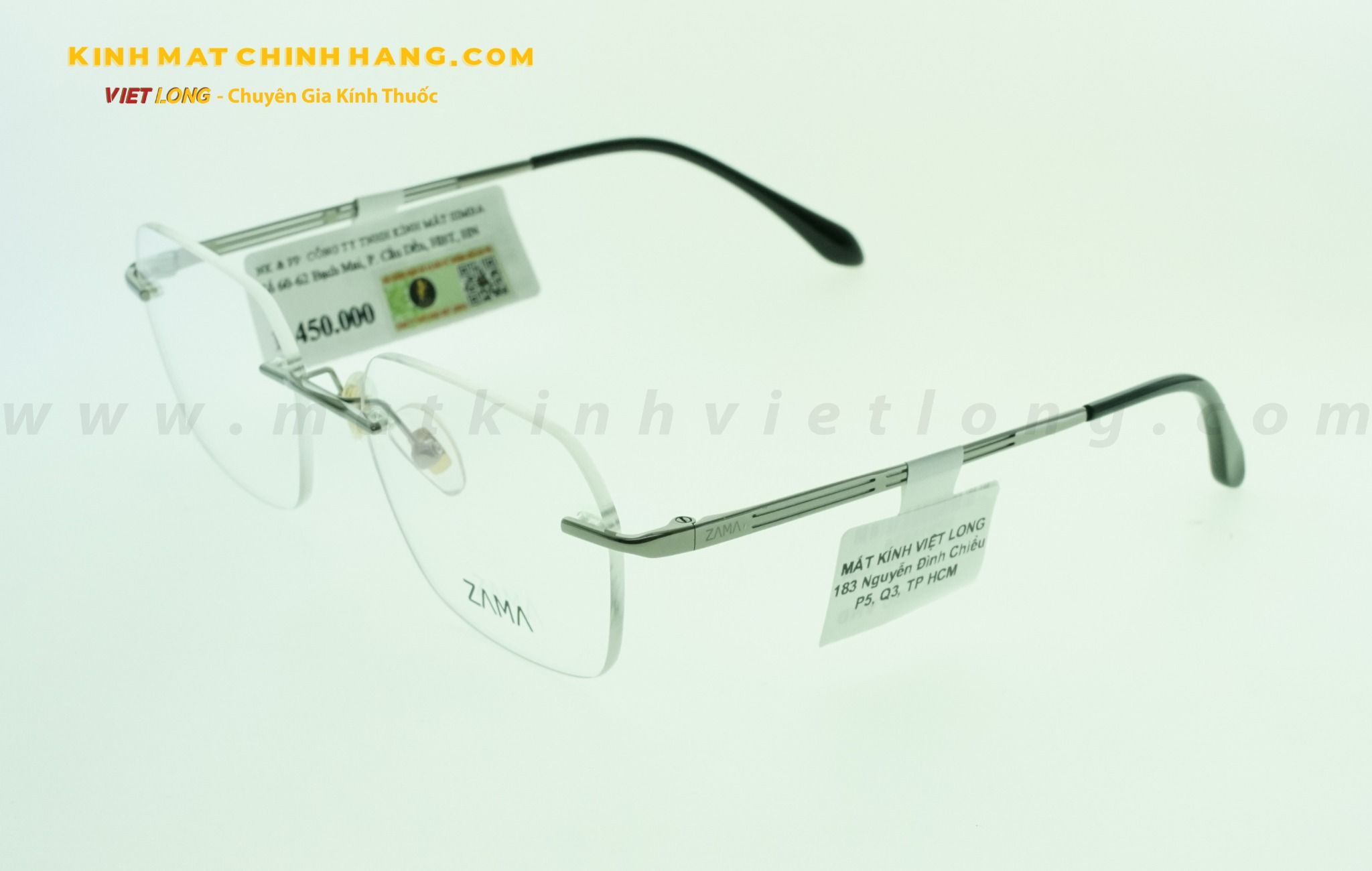  GỌNG KÍNH ZAMA ZB80157-C04 53-18 