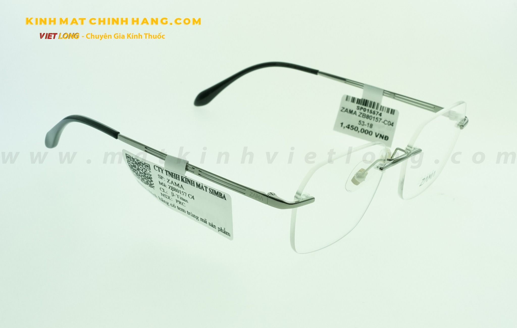 GỌNG KÍNH ZAMA ZB80157-C04 53-18