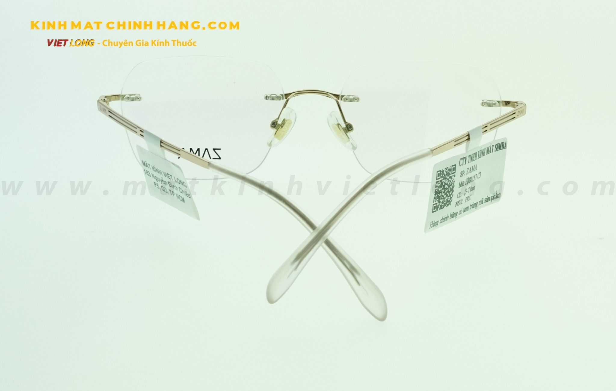  GỌNG KÍNH ZAMA ZB80157-C03 53-18 