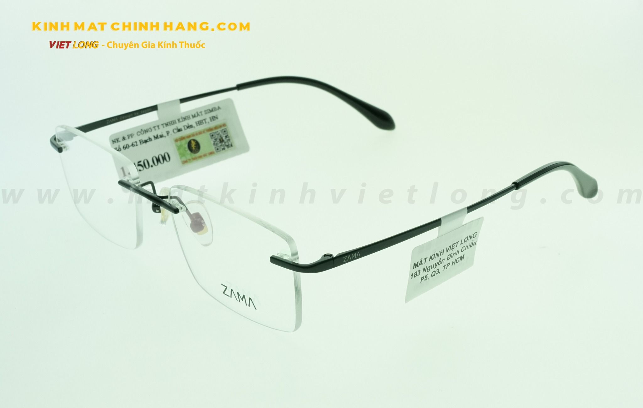 GỌNG KÍNH ZAMA ZB80161-C01 53-18