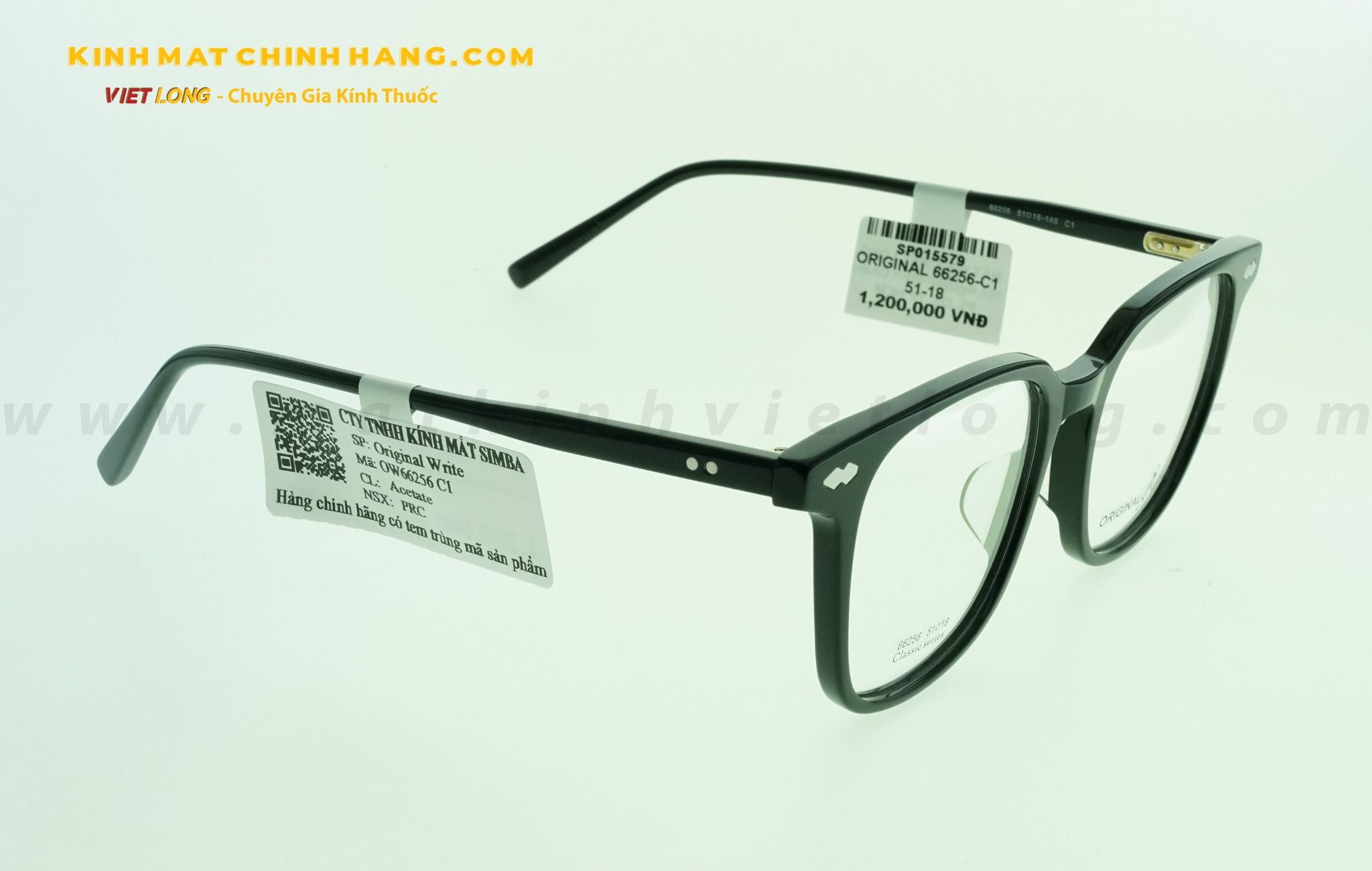 GỌNG KÍNH ORIGINAL 66256-C1 51-18