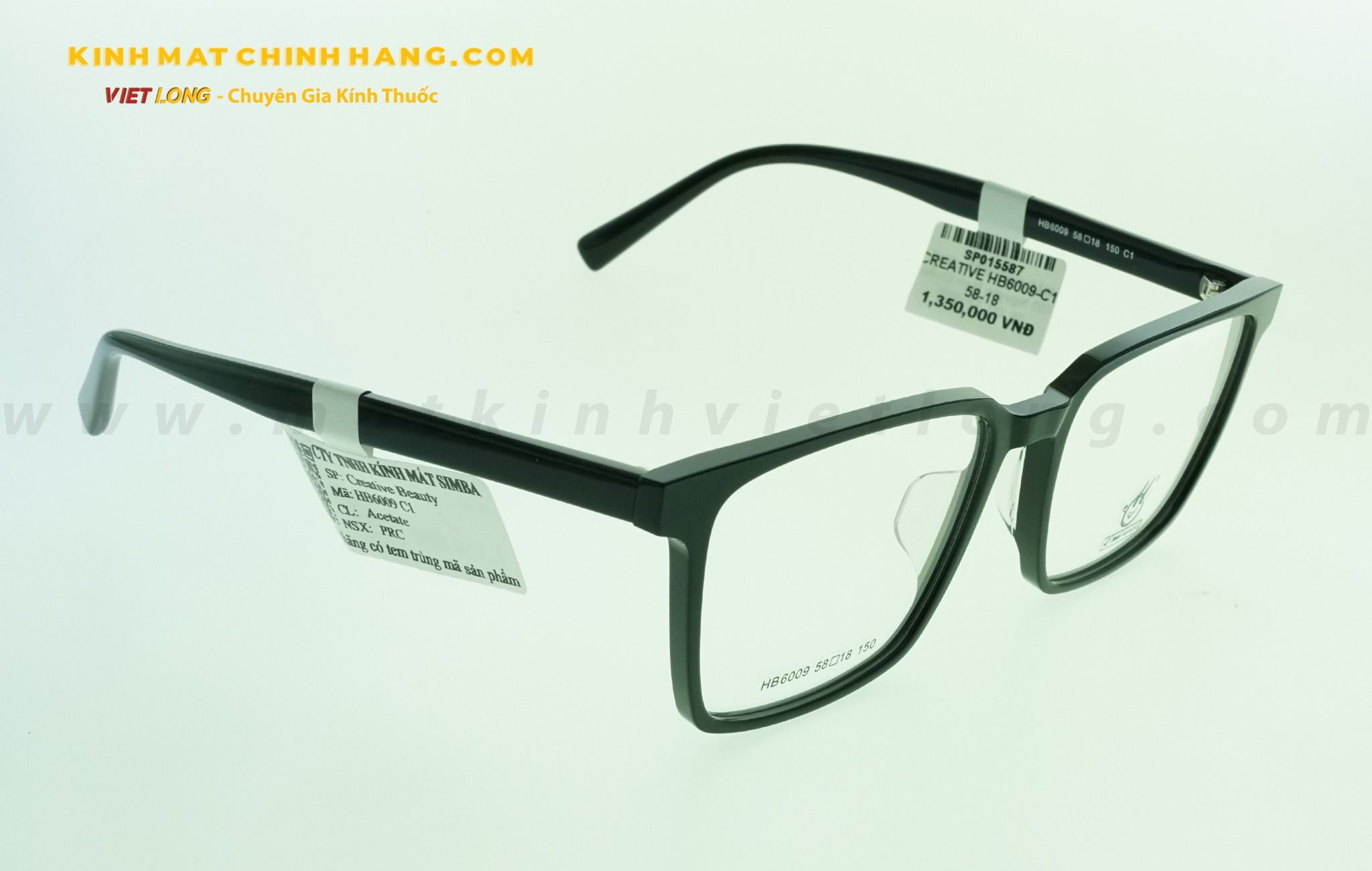  GỌNG KÍNH CREATIVE HB6009-C1 58-18 