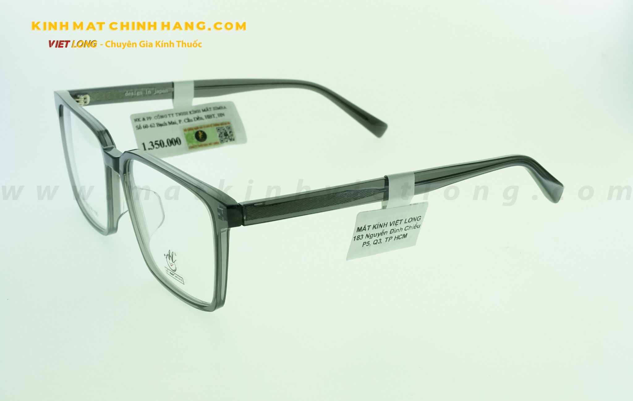 GỌNG KÍNH CREATIVE HB6009-C2 58-18