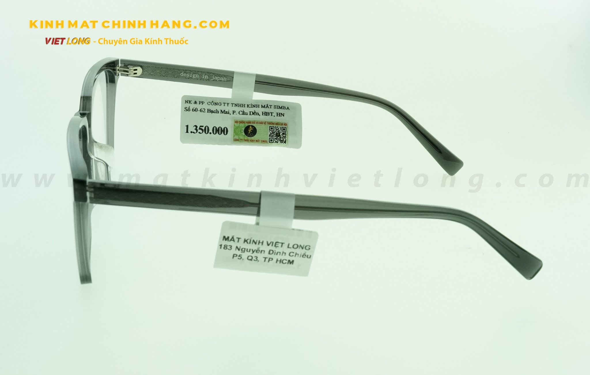 GỌNG KÍNH CREATIVE HB6009-C2 58-18