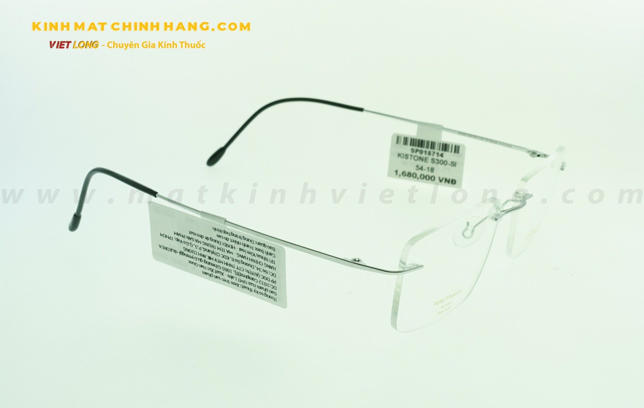  GỌNG KÍNH KISTONE S300-SI 54-18 