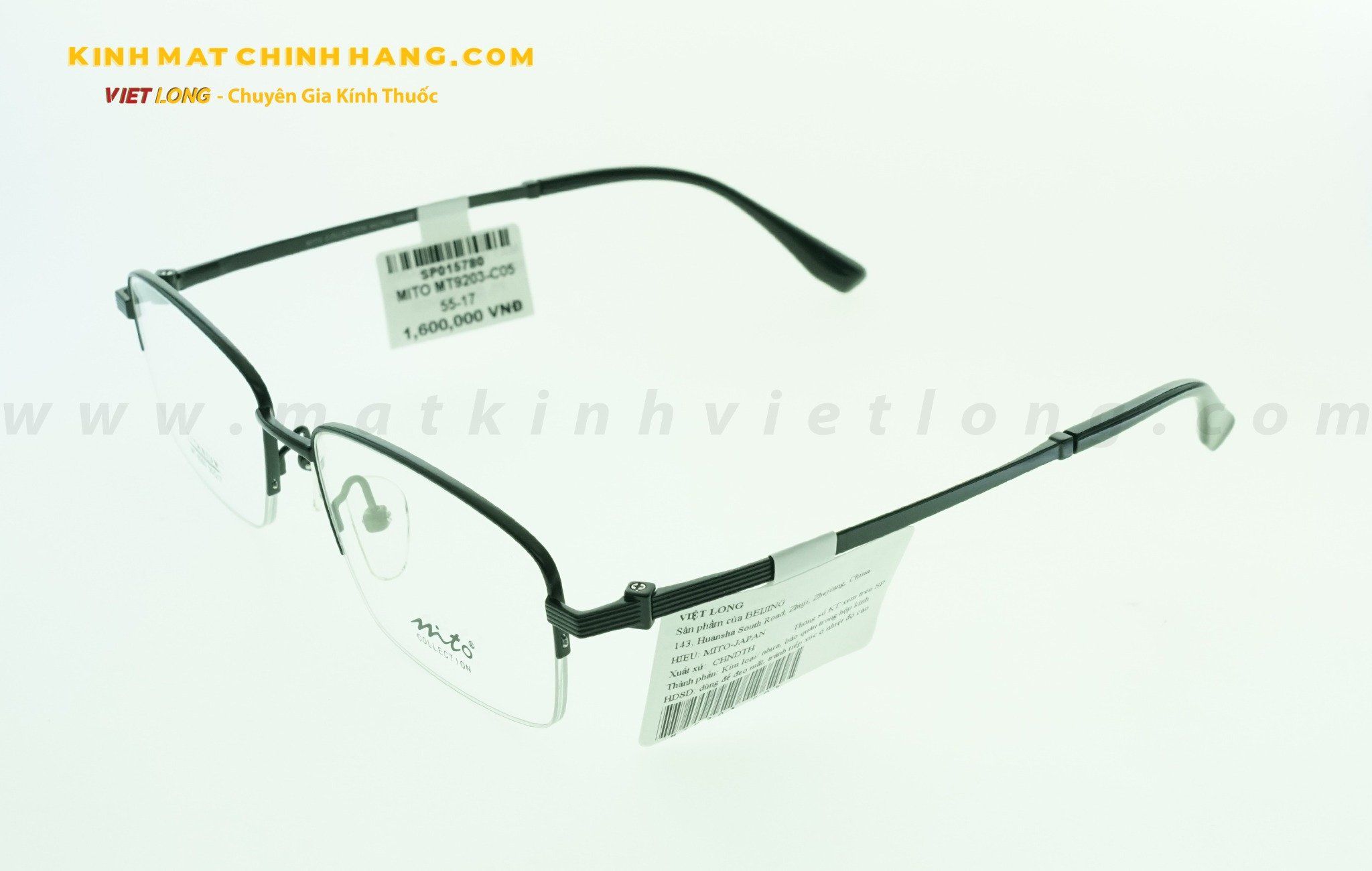 GỌNG KÍNH MITO MT9203-C05 55-17
