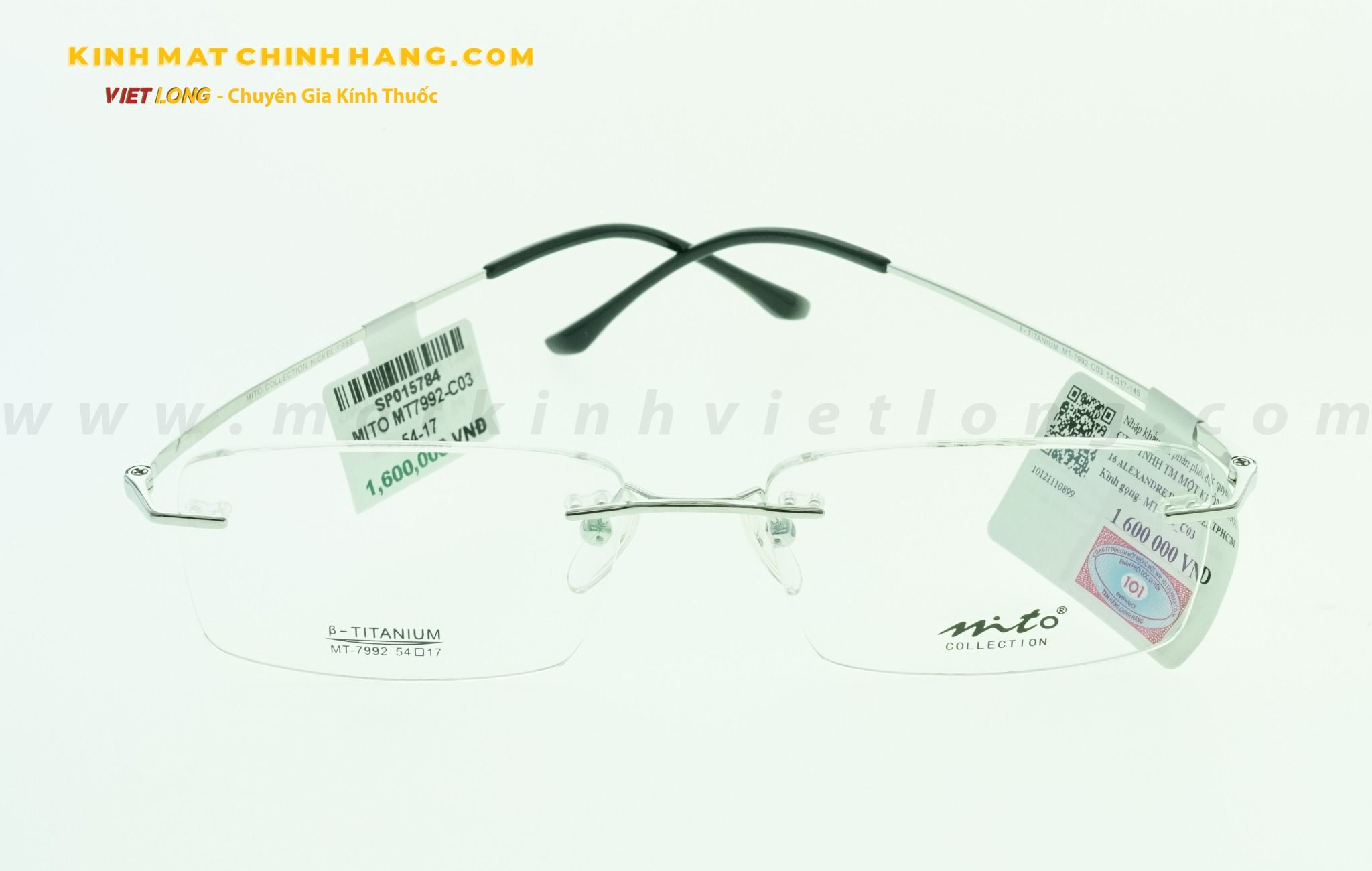 GỌNG KÍNH MITO MT7992-C03 54-17