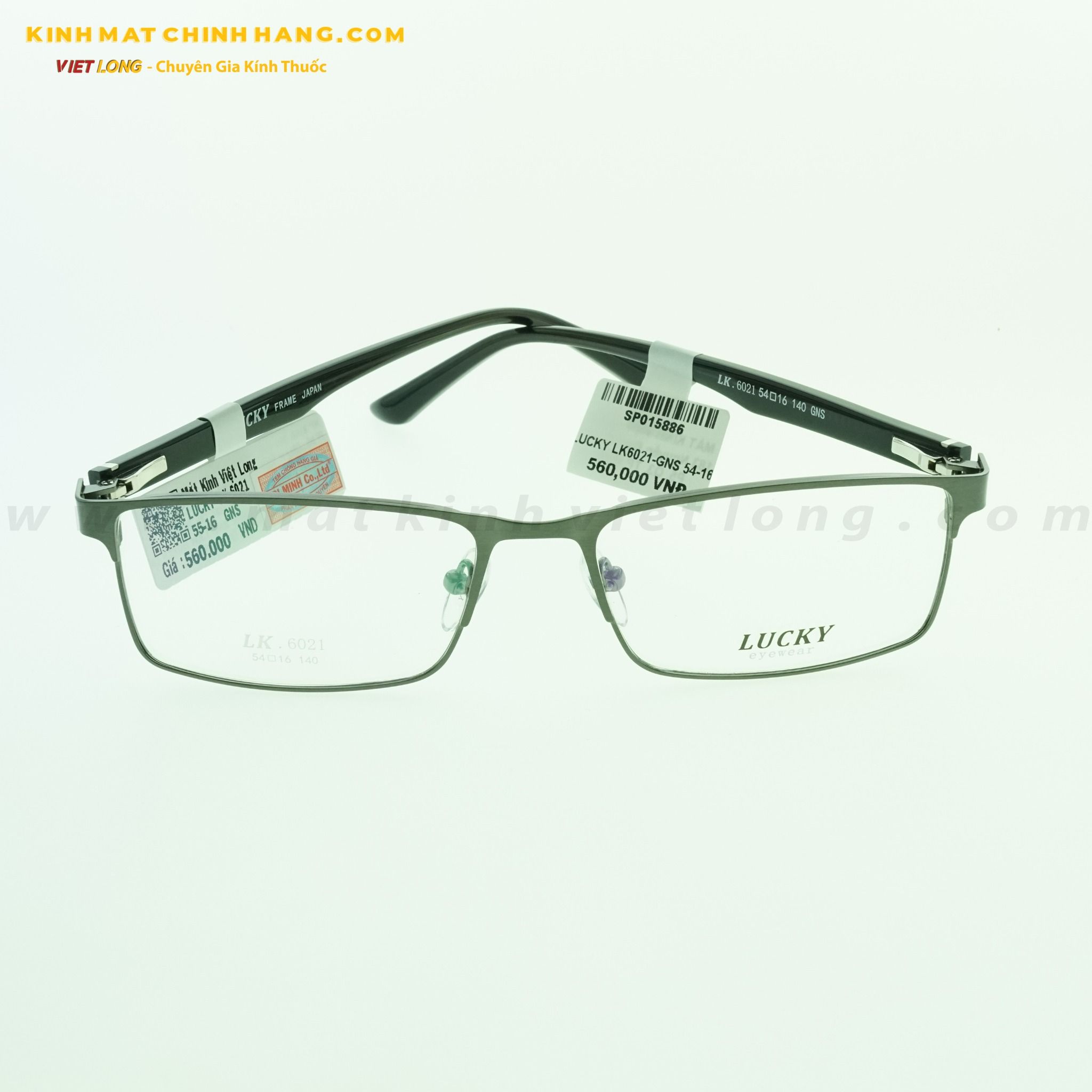 GỌNG KÍNH LUCKY LK6021-GNS 54-16