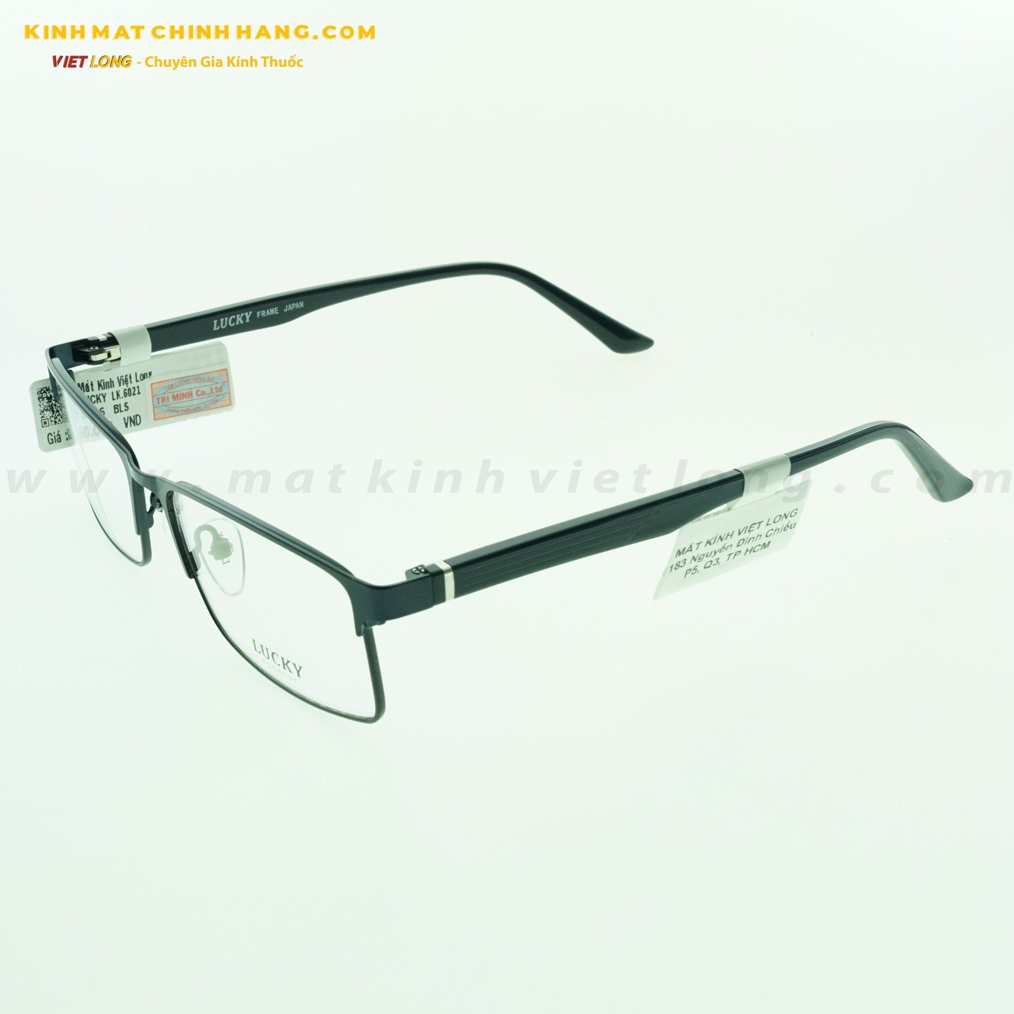 GỌNG KÍNH LUCKY LK6021-BLS 54-16