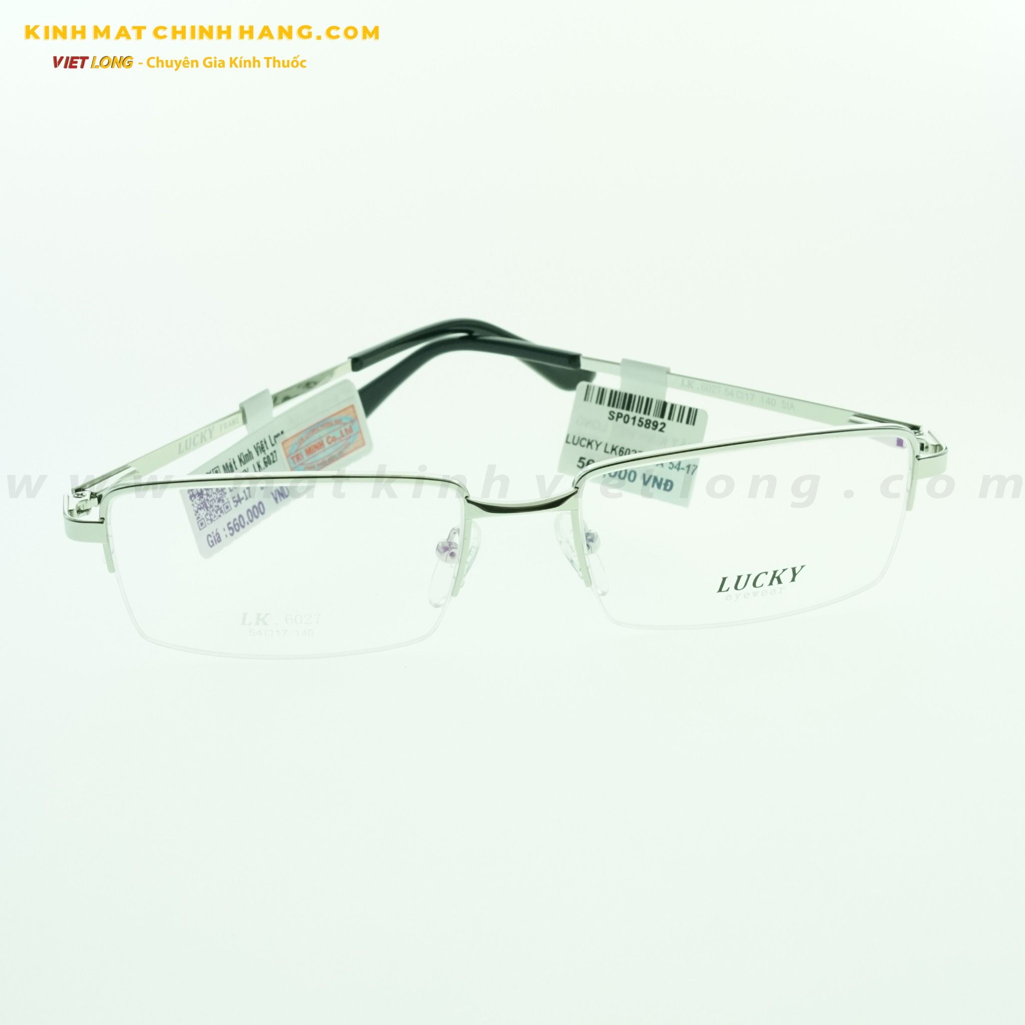 GỌNG KÍNH LUCKY LK6027-SIA 54-17