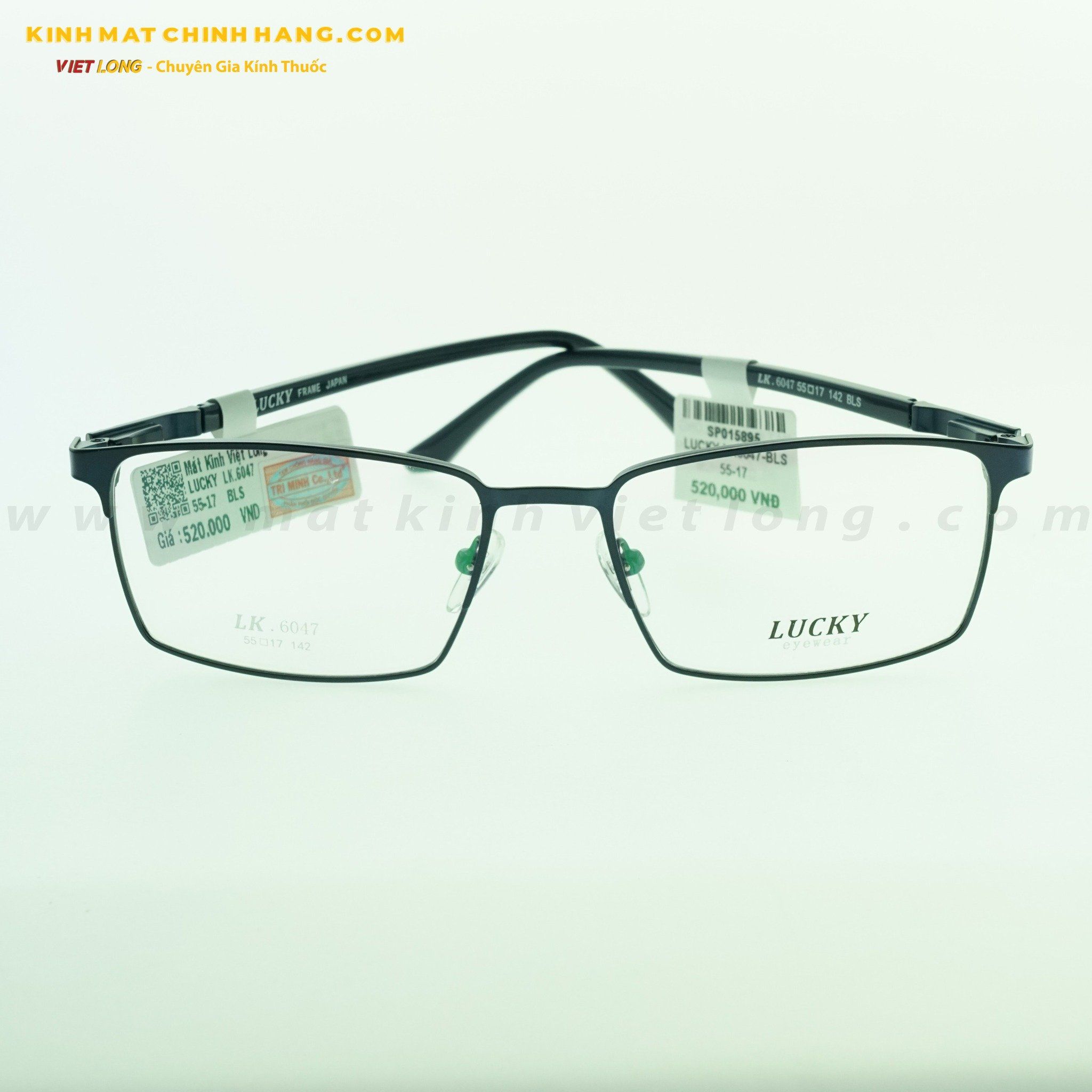 GỌNG KÍNH LUCKY LK6047-BLS 55-17