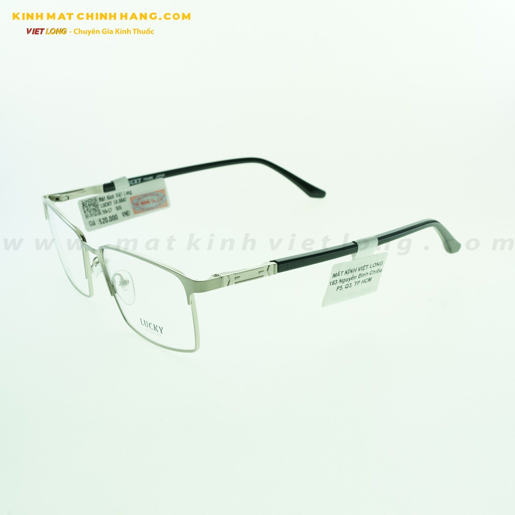 GỌNG KÍNH LUCKY LK6047-SIS 55-17